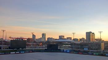 Weather camera view of Riverfront Stadium.