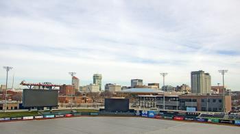 Weather camera view of Riverfront Stadium.