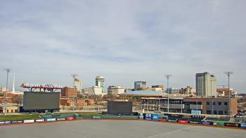 Weather camera view of Riverfront Stadium.