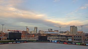 Weather camera view of Riverfront Stadium.