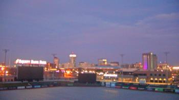 Weather camera view of Riverfront Stadium.