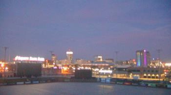 Weather camera view of Riverfront Stadium.