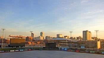 Weather camera view of Riverfront Stadium.