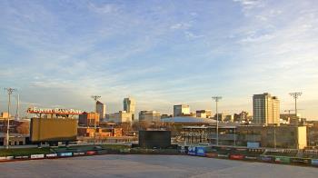 Weather camera view of Riverfront Stadium.
