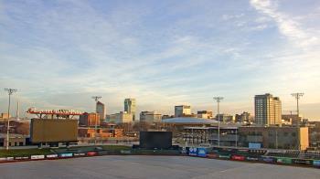 Weather camera view of Riverfront Stadium.