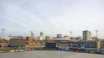 Weather camera view of Riverfront Stadium.