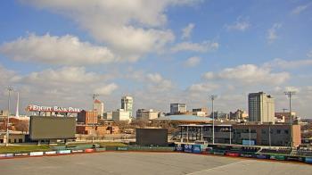 Weather camera view of Riverfront Stadium.