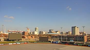 Weather camera view of Riverfront Stadium.