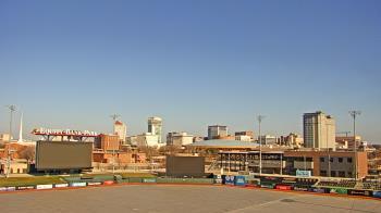 Weather camera view of Riverfront Stadium.