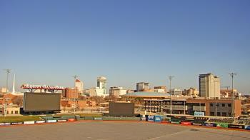 Weather camera view of Riverfront Stadium.