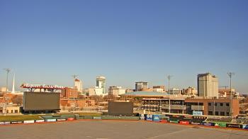 Weather camera view of Riverfront Stadium.