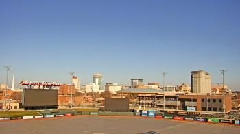 Weather camera view of Riverfront Stadium.