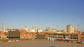 Weather camera view of Riverfront Stadium.
