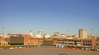 Weather camera view of Riverfront Stadium.