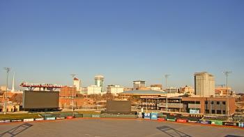 Weather camera view of Riverfront Stadium.