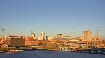 Weather camera view of Riverfront Stadium.