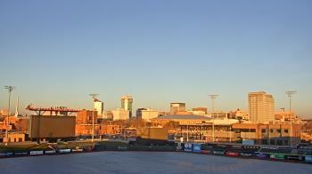Weather camera view of Riverfront Stadium.