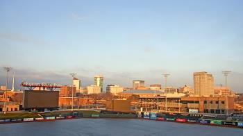 Weather camera view of Riverfront Stadium.