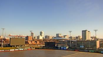 Weather camera view of Riverfront Stadium.