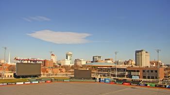 Weather camera view of Riverfront Stadium.