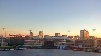 Weather camera view of Riverfront Stadium.