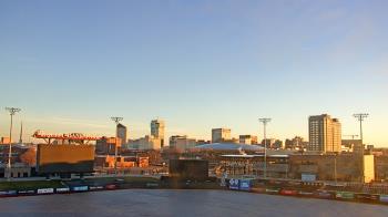 Weather camera view of Riverfront Stadium.