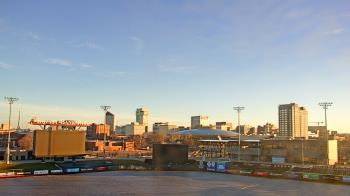 Weather camera view of Riverfront Stadium.