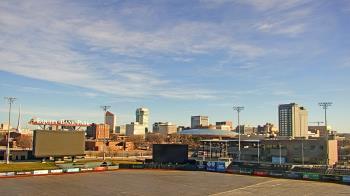 Weather camera view of Riverfront Stadium.