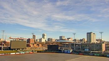 Weather camera view of Riverfront Stadium.