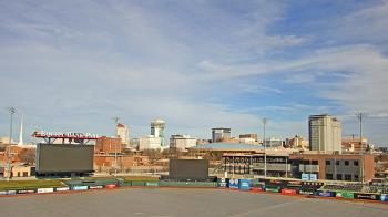 Weather camera view of Riverfront Stadium.