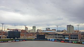 Weather camera view of Riverfront Stadium.