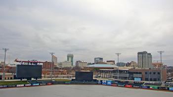 Weather camera view of Riverfront Stadium.