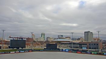 Weather camera view of Riverfront Stadium.
