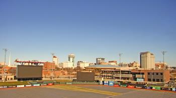 Weather camera view of Riverfront Stadium.