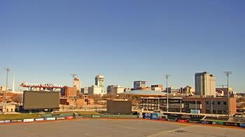 Weather camera view of Riverfront Stadium.