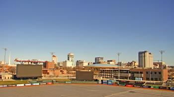 Weather camera view of Riverfront Stadium.
