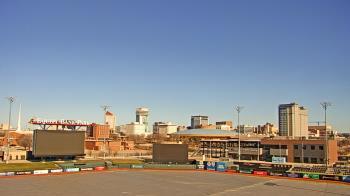 Weather camera view of Riverfront Stadium.