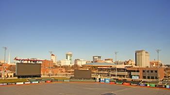 Weather camera view of Riverfront Stadium.