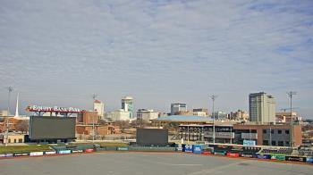 Weather camera view of Riverfront Stadium.