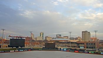 Weather camera view of Riverfront Stadium.
