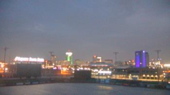 Weather camera view of Riverfront Stadium.