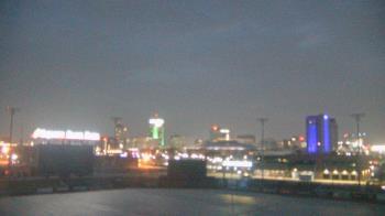 Weather camera view of Riverfront Stadium.