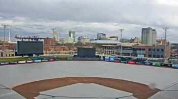 Weather camera view of Riverfront Stadium.