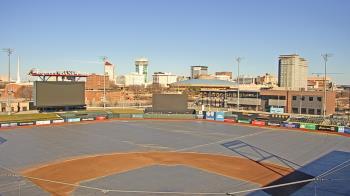 Weather camera view of Riverfront Stadium.