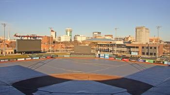 Weather camera view of Riverfront Stadium.