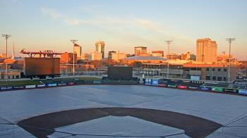 Weather camera view of Riverfront Stadium.