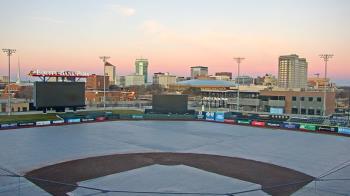 Weather camera view of Riverfront Stadium.