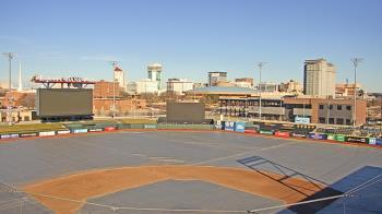 Weather camera view of Riverfront Stadium.