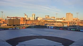 Weather camera view of Riverfront Stadium.