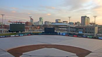 Weather camera view of Riverfront Stadium.